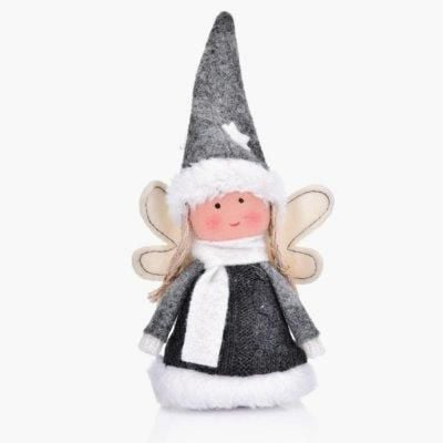 Lalka DUKA JUL GNOME 9 cm szara