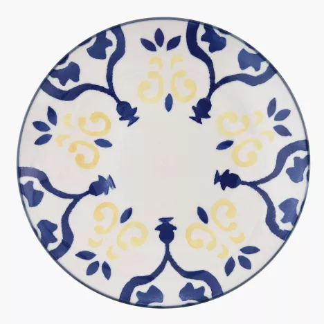 Talerz obiadowy DUKA ANDALUSIA 27 cm kremowy ceramiczny