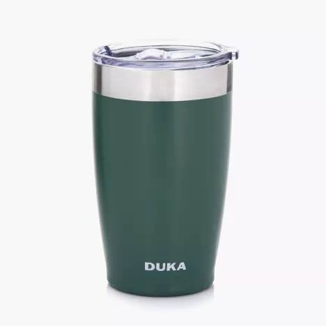 Kubek termiczny DUKA PARKERA 500 ml zielony stalowy