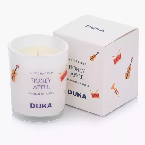 Świeca zapachowa sojowa mini Honey Apple DUKA NUTCRACKER 85 g