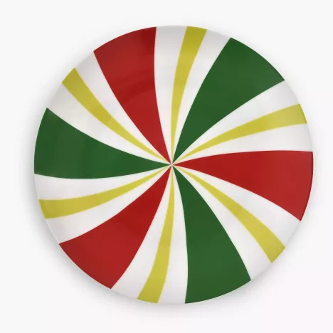 Talerz świąteczny cukierek DUKA FESTLIG 20 cm porcelanowy