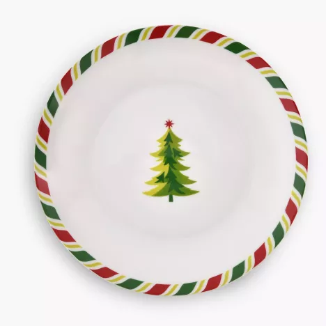 Talerz świąteczny choinka DUKA FESTLIG 20 cm porcelanowy