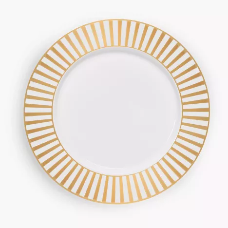 Talerz śniadaniowy DUKA GOLD 20 cm porcelanowy