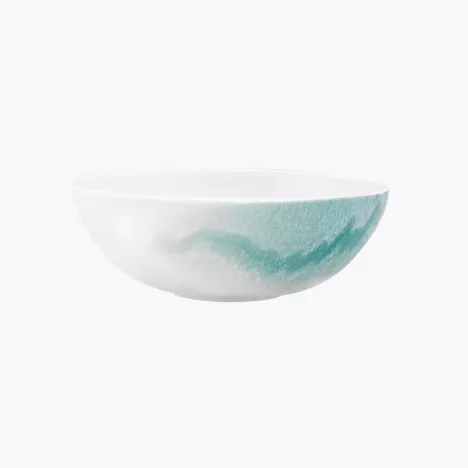 Miseczka DUKA SOLVIND 17 cm niebieska biała porcelanowa