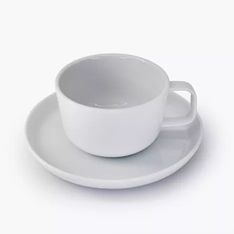 Filiżanka ze spodkiem DUKA NORD 320 ml 17 cm