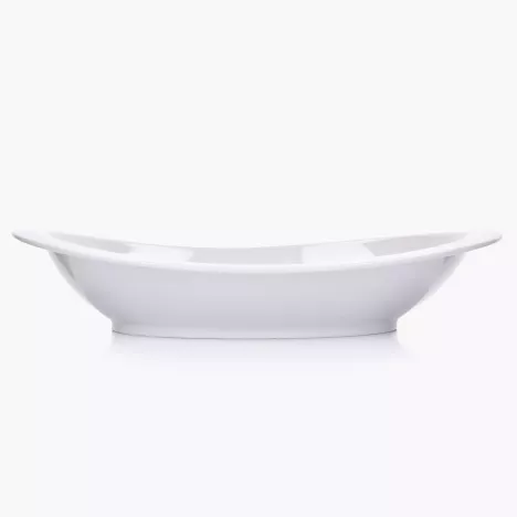 Talerz głęboki obiadowy DUKA ASPEN 22 cm biały porcelana