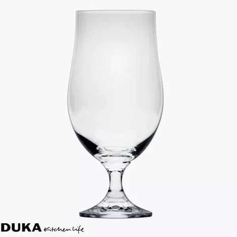 Zestaw pokali do piwa DUKA AURA 6 sztuk 500 ml szkło