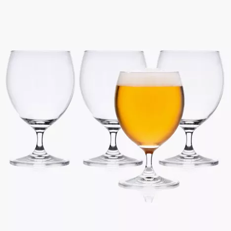 Zestaw 4 szklanek do piwa snifter DUKA BEER 570 ml transparentny szkło