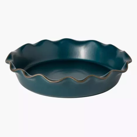 Forma do tarty COSTA NOVA STACKED ORGANIC 27 cm turkusowa kamionkowa