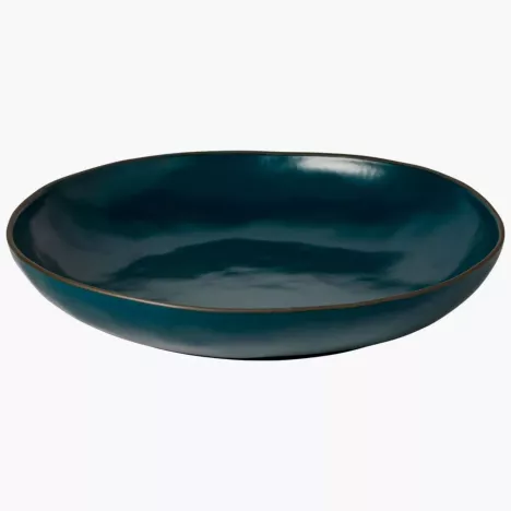 Misa do serwowania COSTA NOVA STACKED ORGANIC 37 cm turkusowa