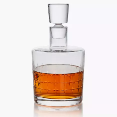 Karafka z korkiem do whisky DUKA CRISTER 750 ml 21 cm szkło kryształowe