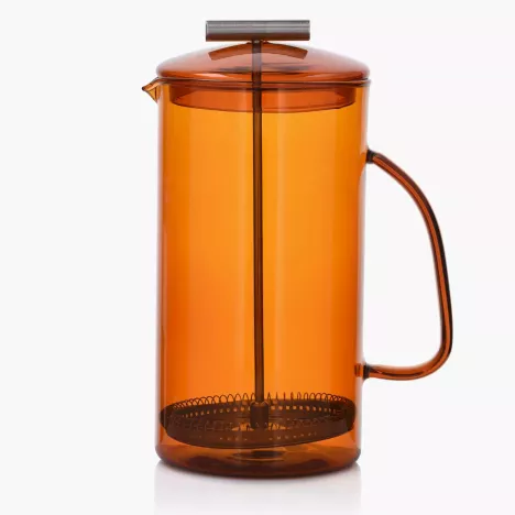 Zaparzacz do kawy i herbaty French Press DUKA FARG 1100 ml bursztynowy