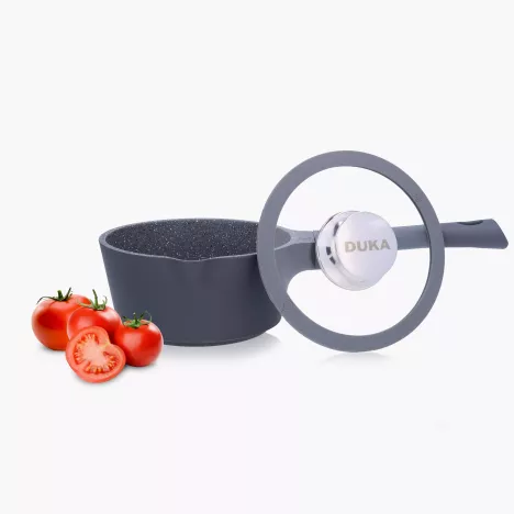 Rondel z pokrywką DUKA GOTA COOK 1000 ml aluminium