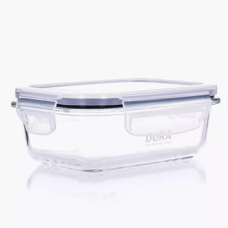 Pojemnik na żywność lunchbox DUKA KITCHEN 400 ml szkło