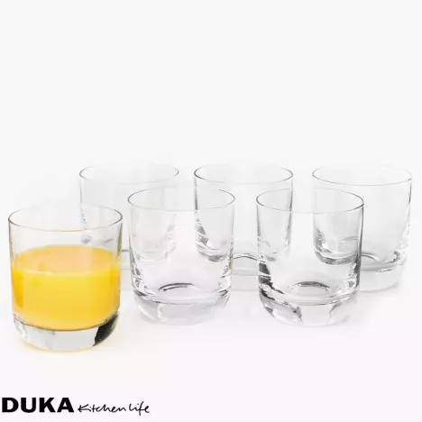 Zestaw szklanek DUKA KLAS 6 sztuk 300 ml szkło