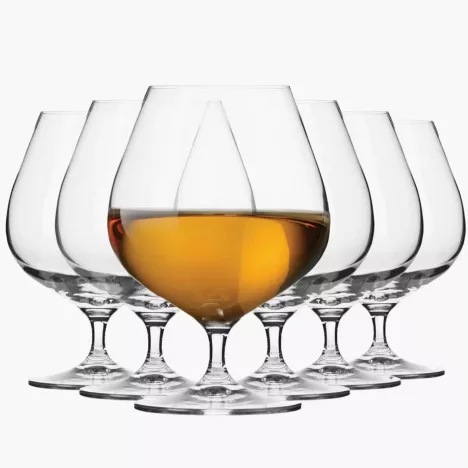 Kieliszki do koniaku KROSNO HARMONY 6 szt. 550 ml szklane