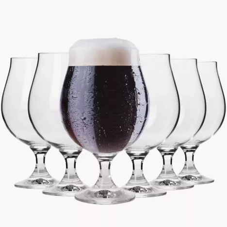Kieliszki do piwa KROSNO ELITE 6 szt. 500 ml szklane