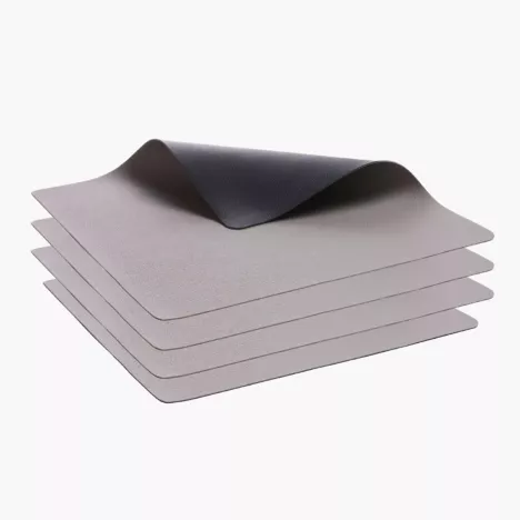 Podkładki BITZ 46x33cm 4 szt. Czarny/szary