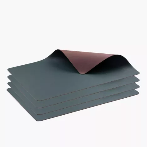 Podkładki BITZ 46x33cm 4 szt. Sosna zielona/ciemnobrązowy