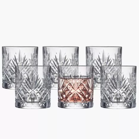 Szklanki do napojów LYNGBY MELODIA 230 ml 6 szt. szkło kryształowe