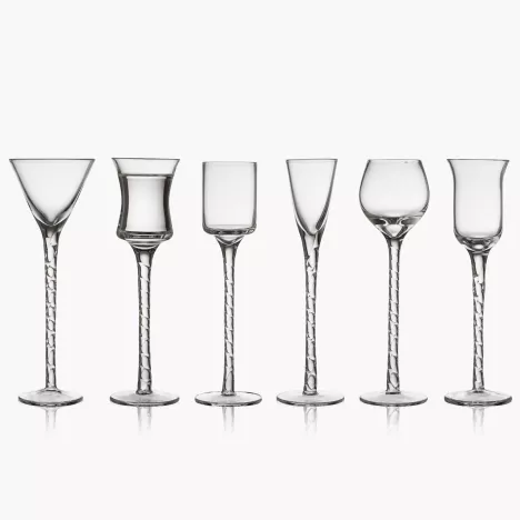 Kieliszki do wódki lub likieru LYNGBY AQUAVIT 6 szt. transparentne