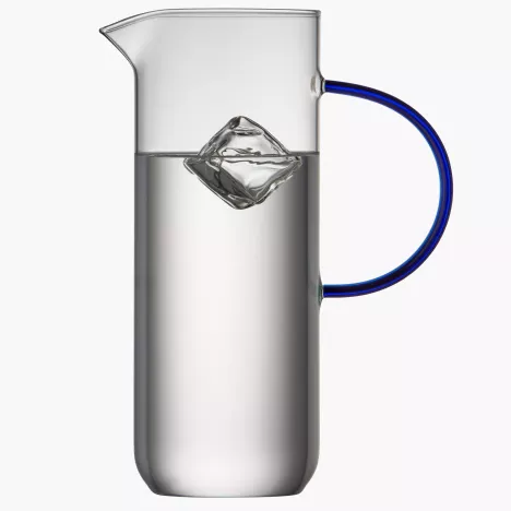 Dzbanek do napojów LYNGBY TORINO 1,1 l niebieski szklany