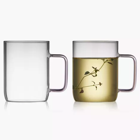 Kubki do napojów LYNGBY TORINO 2 szt. 400 ml różowe