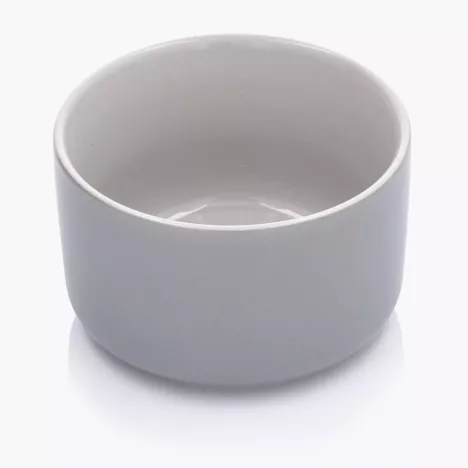 Kokilka okrągła ramekin DUKA MANS 9.5 cm szara kamionkowa