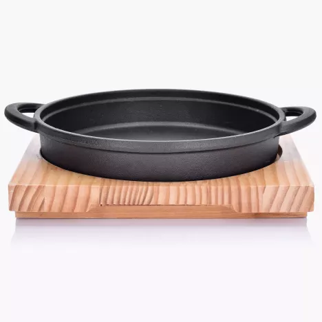 Patelnia z podstawką DUKA MUSN 24 cm żeliwo
