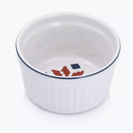 Kokilka do zapiekania ramekin świąteczny DUKA NORDIC 9 cm ceramiczna