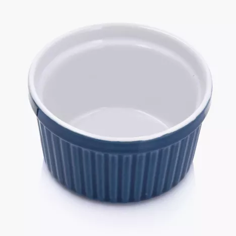 Kokilka do zapiekania ramekin DUKA NORDIC 9 cm niebieska ceramiczna