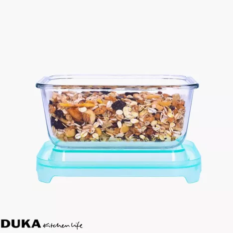 Pojemnik na żywność lunchbox DUKA SOREN 850 ml szkło