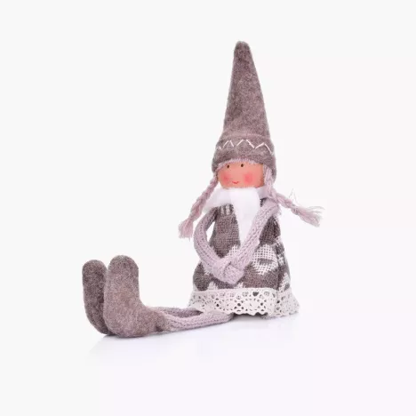 TOMTE LALKA DEKO.16 CM BEŻ