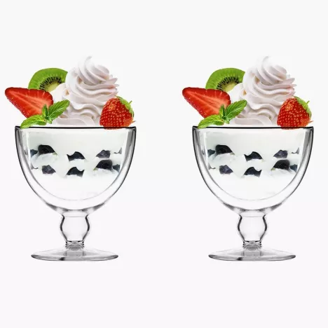 Pucharki do deserów VIALLI DESIGN AMO 2 szt. 250 ml