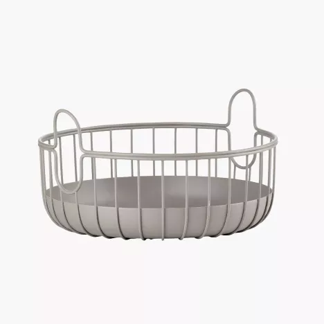 Koszyk metalowy ZONE DENMARK 22 x 8 cm ciemnoszary