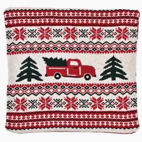 Poszewka na poduszkę choinka DUKA JULIG 50x50 cm świąteczna bawełniana