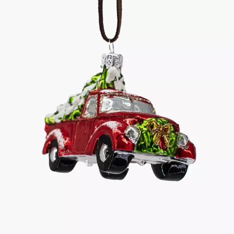 Bombka szklana samochodzik NORDLJUS 12 cm