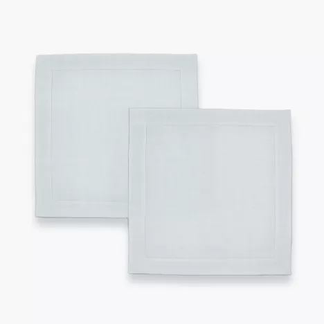 Zestaw 2 serwetek DUKA LYCKLIG 40x40 cm 100% len biała