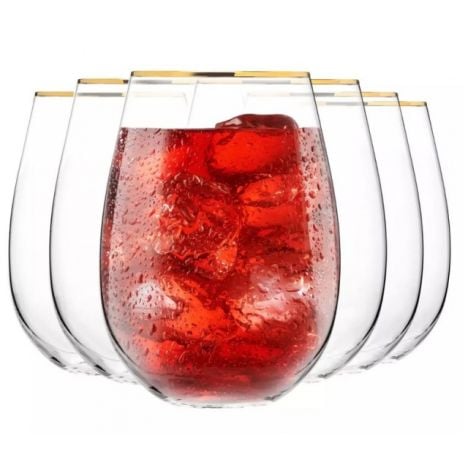 Szklanki do wina KROSNO HARMONY GOLD 6 szt. 500 ml