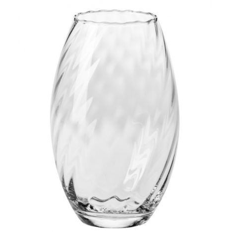 Wazon KROSNO 23.5 cm transparentny szklany