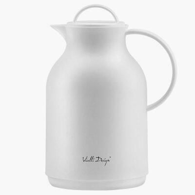 Termos na kawę herbatę VIALLI DESIGN AMO 1000 ml biały