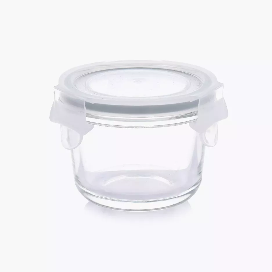 Pojemnik na żywność okrągły DUKA IDEAL LUNCH 150 ml szklany