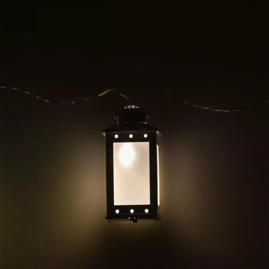 Girlanda świecąca LED lampiony DUKA LJUS 480 cm biała
