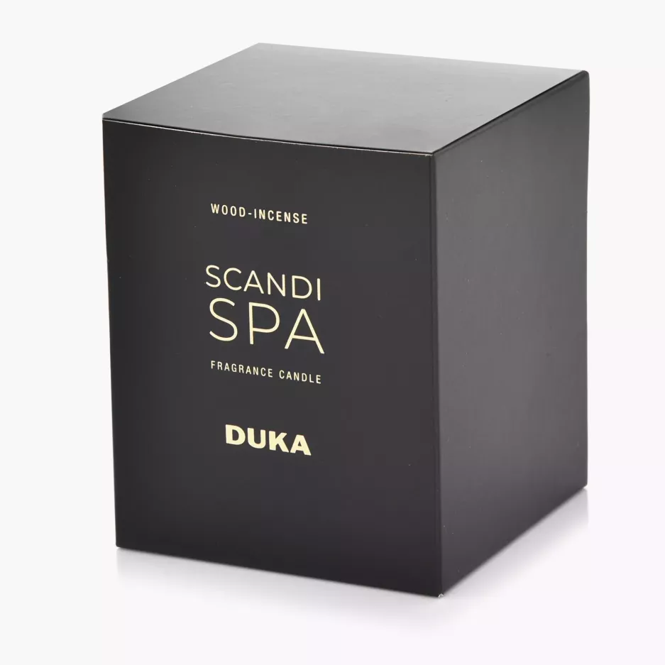 Świeca zapachowa sojowa Wood-incense DUKA SCANDI SPA 170 g