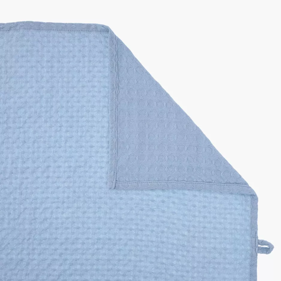 Ścierka kuchenna DUKA VAFFLA 60x40 cm błękitna bawełniana