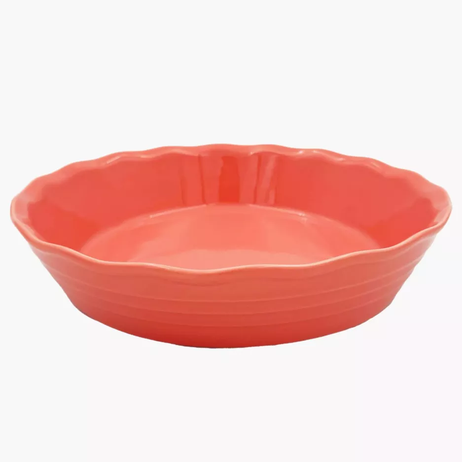 Forma na tartę DUKA PUFF 25 cm koralowa