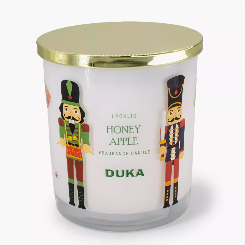 Zapachowa świeca sojowa LYCKLIG HONEY APPLE 8,8x10,8 cm