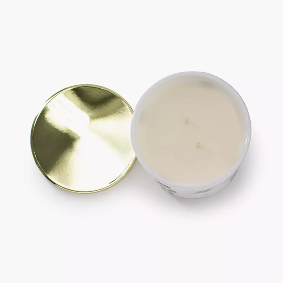 Zapachowa świeca sojowa LYCKLIG HONEY APPLE 8,8x10,8 cm