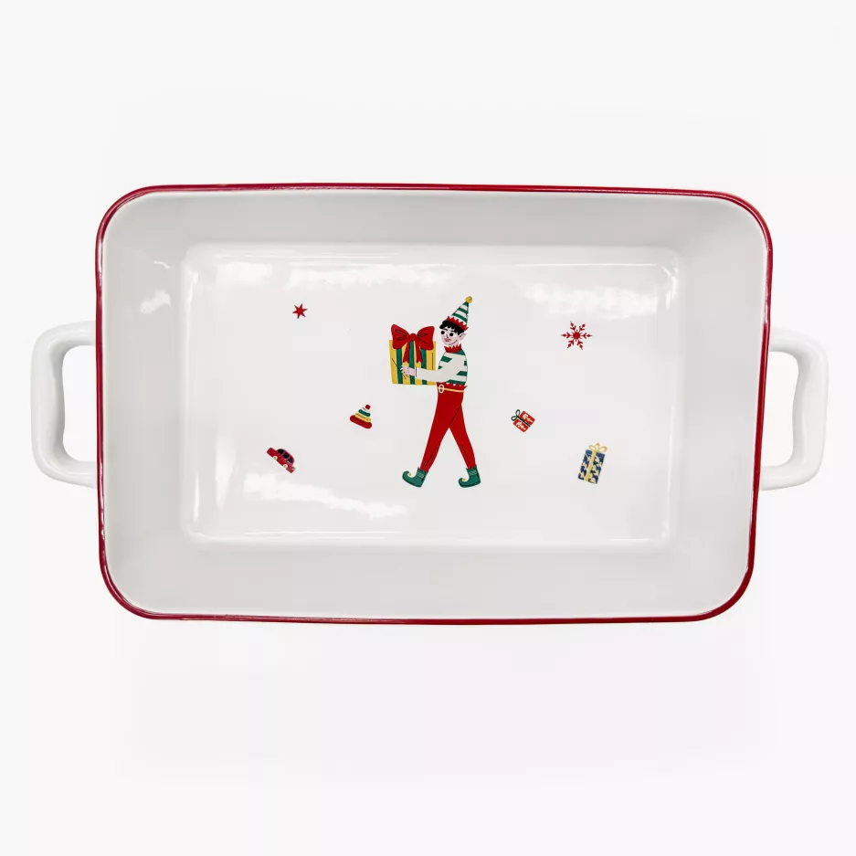 Forma do pieczenia świąteczna DUKA LYCKLIG 23x12 cm kamionkowa