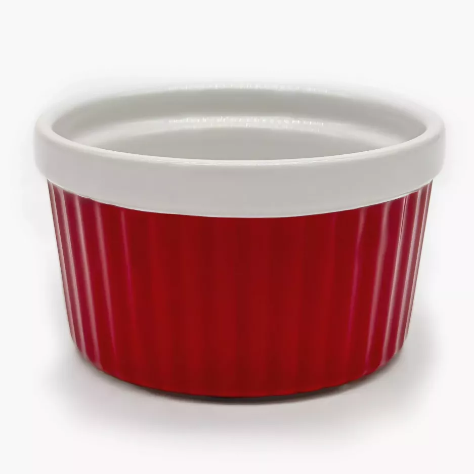 Kokilka okrągła ramekin cukierek DUKA LYCKLIG 9 cm ceramiczna